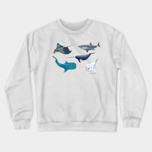 Marine animals Crewneck Sweatshirt